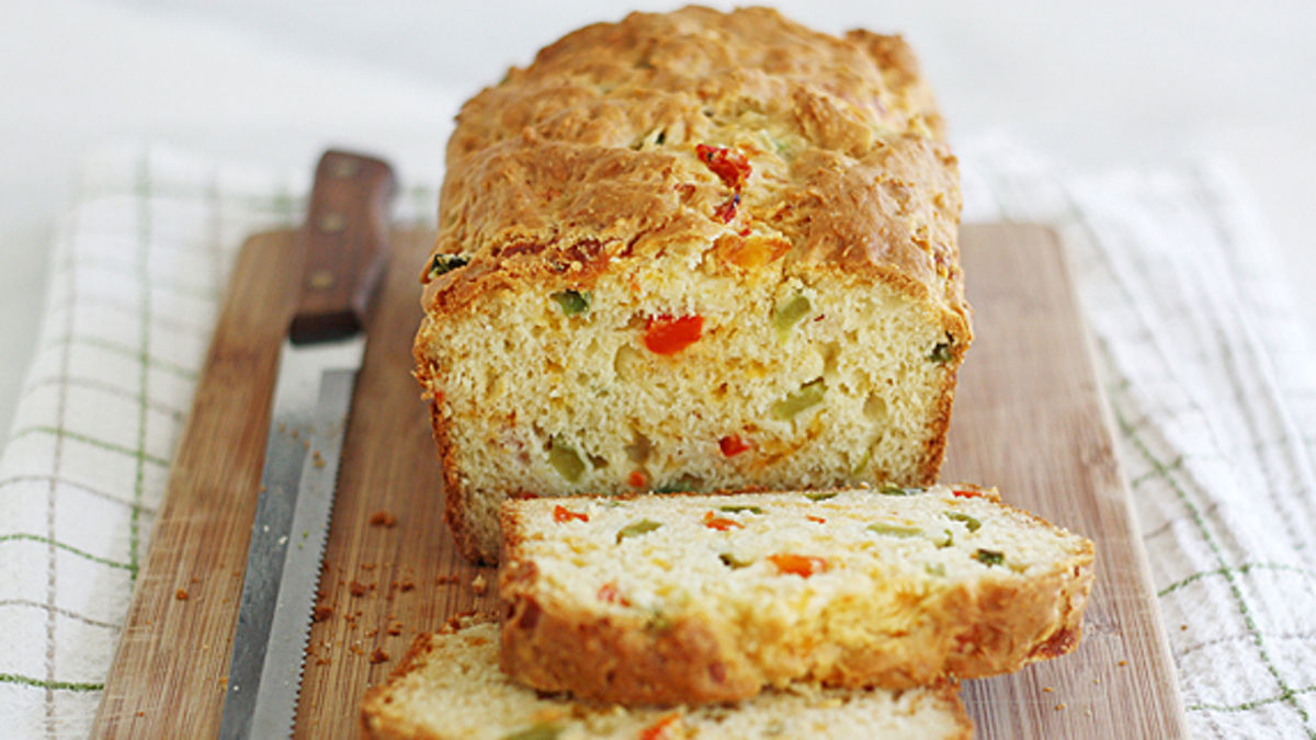 Cheesy Pepper Bread