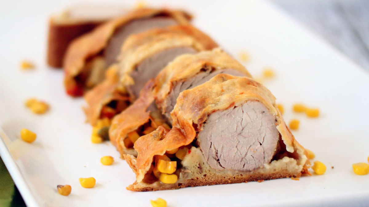 Easy Crescent-Wrapped Pork Tenderloin