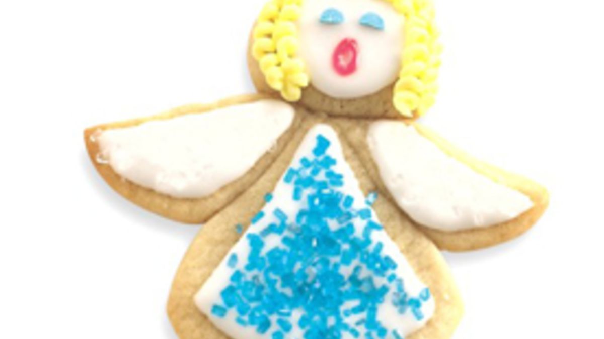Holiday Angel Sugar Cookies