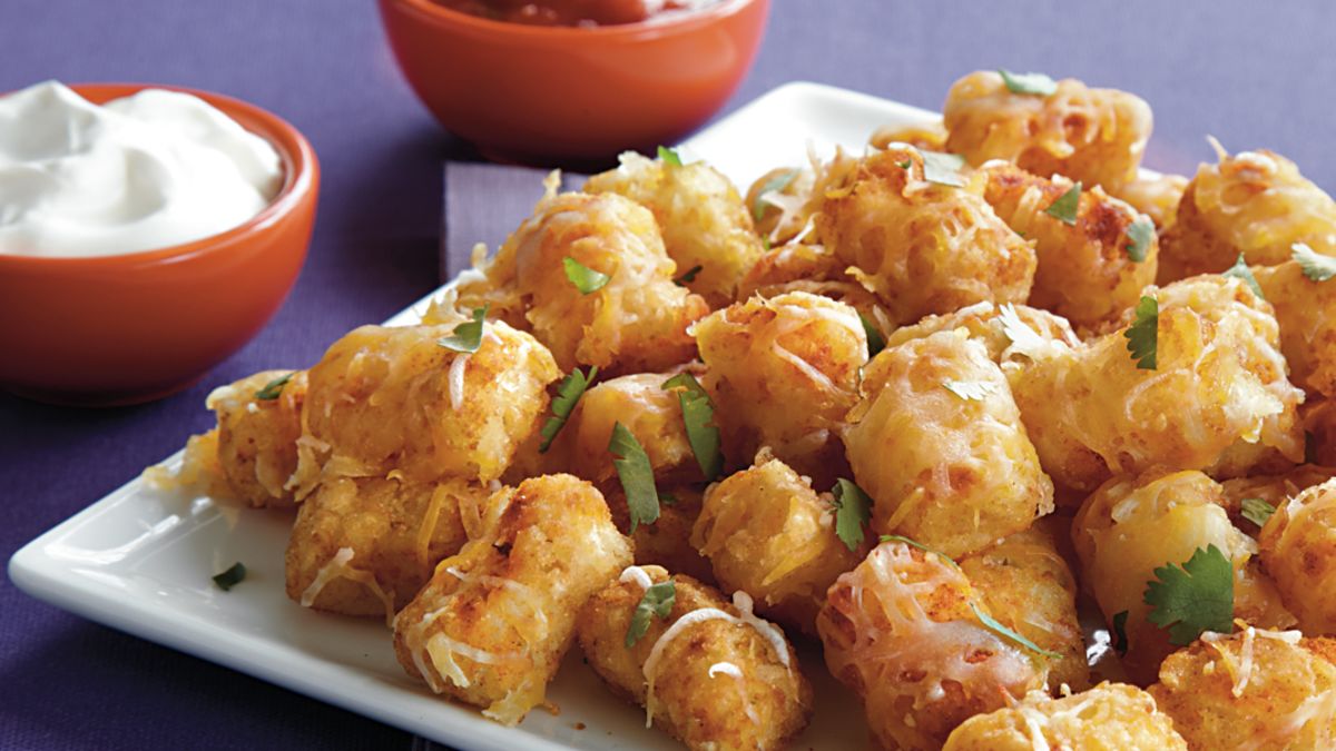Potato Nugget Nachos