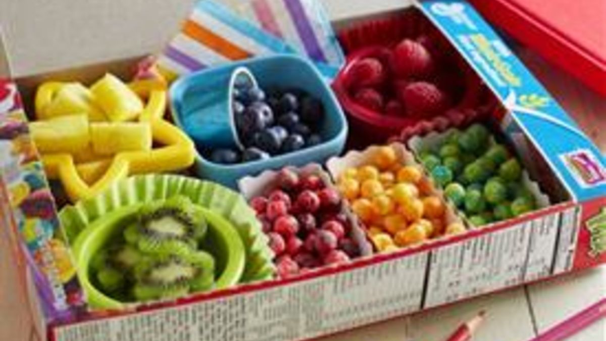 Rainbow Breakfast Bento Box