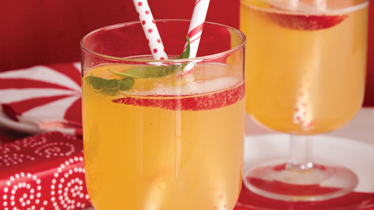 Pear-Basil Sipper