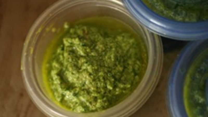 Ramp Pesto Recipe - Tablespoon.com