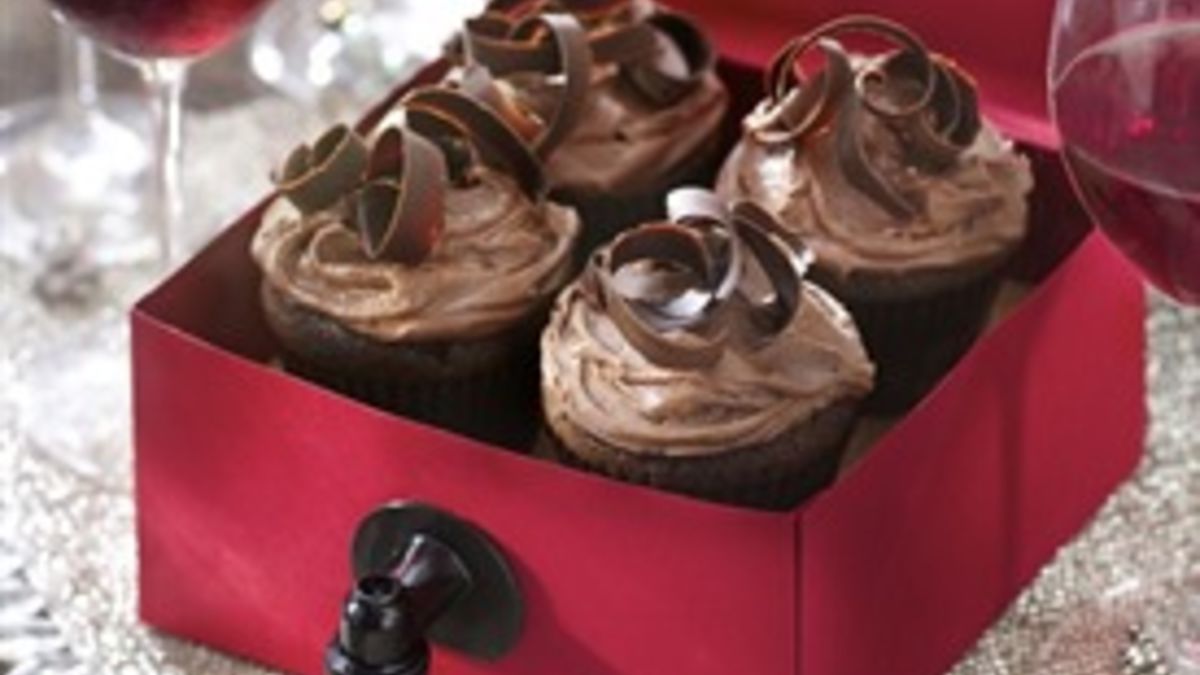 Zinfandel Wine Cupcakes