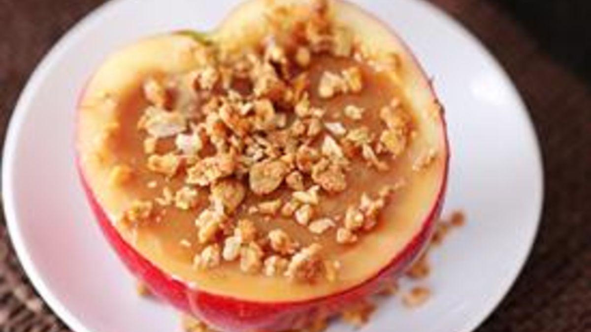 Inside-Out Caramel Apples