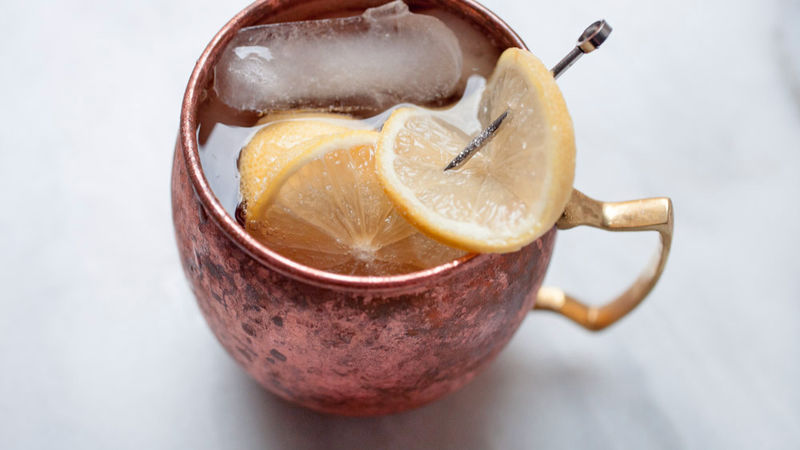 ginger beer lemon drop cocktail