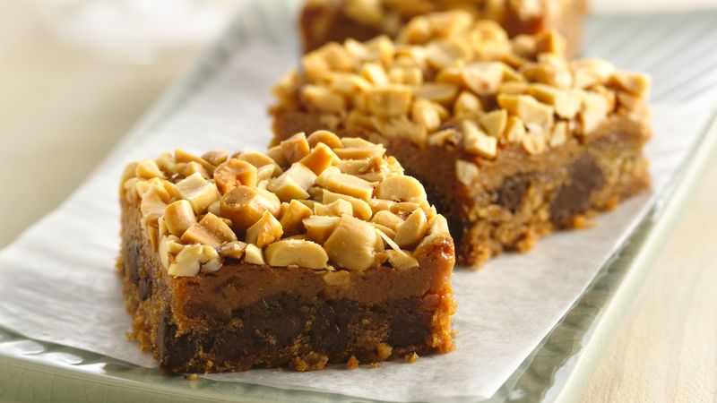 Sweet and Salty Peanut Bars