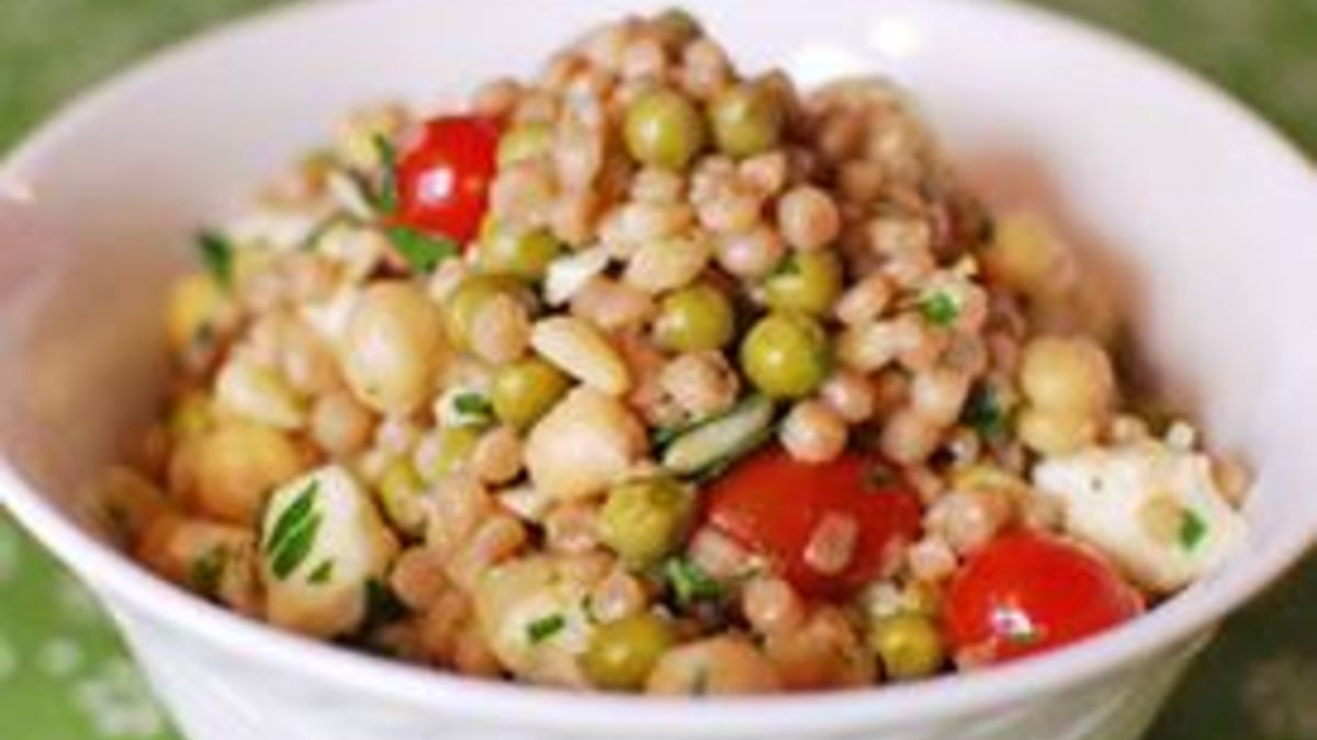 Israeli Couscous "Circle Salad"