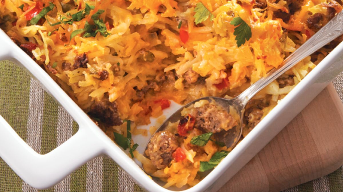 Heavenly Hash Brown Casserole