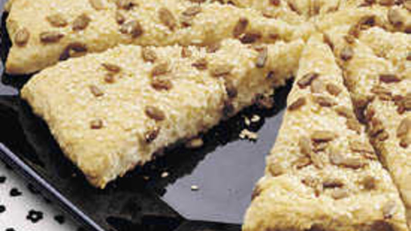 Sesame Biscuit Wedges for Two Recipe - BettyCrocker.com
