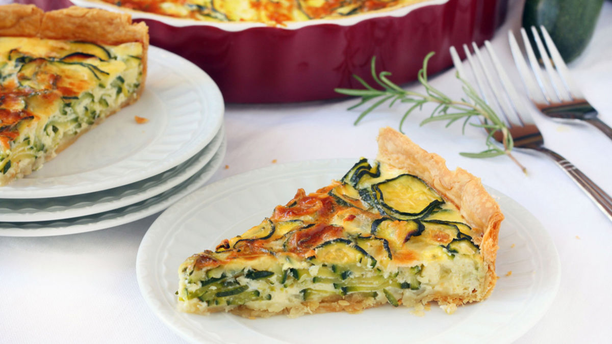 Herbed Zucchini Pie