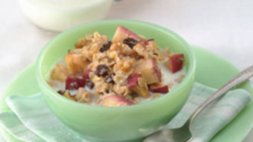 Baked Apple-Maple Oatmeal