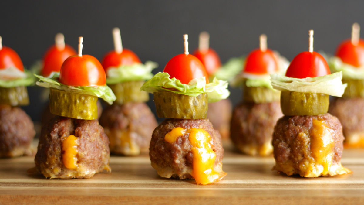 Juicy Lucy Meatballs 