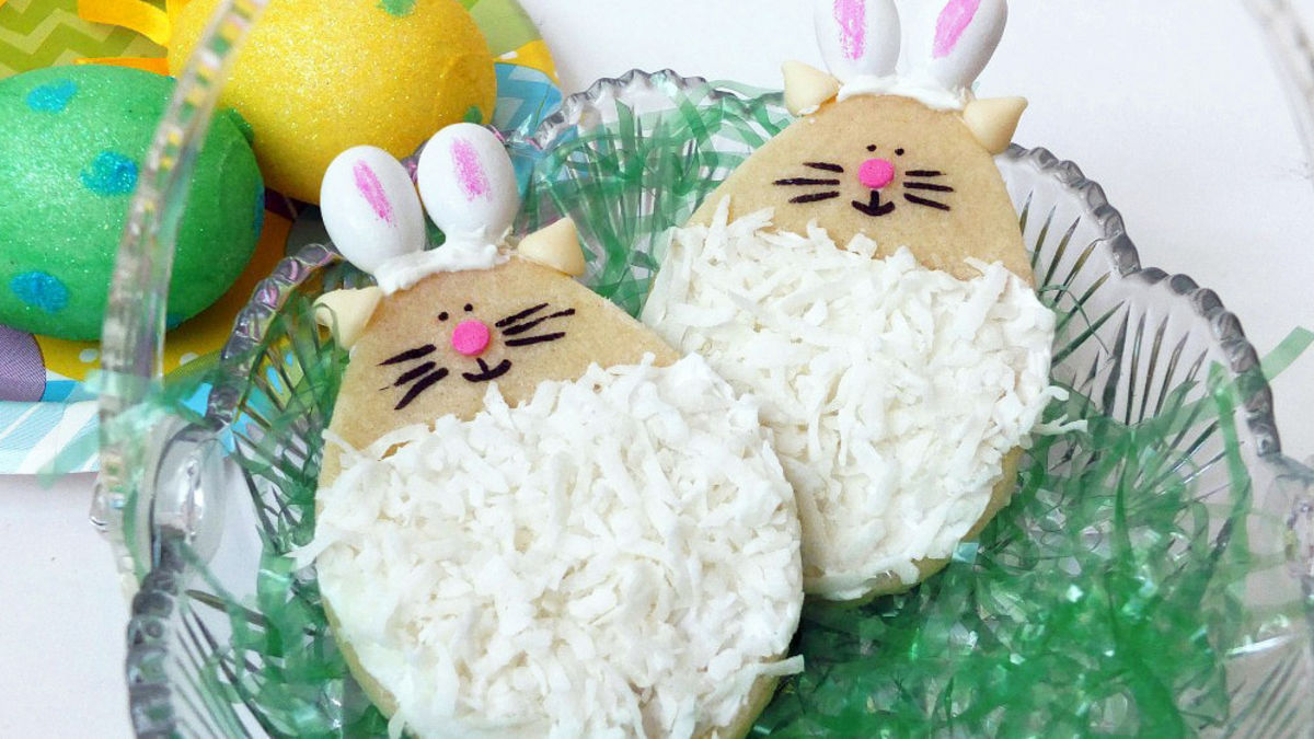 Easter Cat Cookies