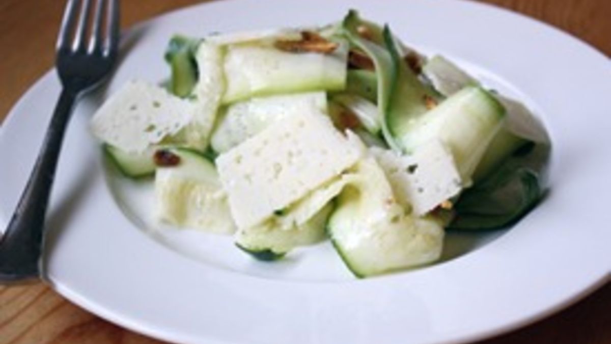 Shaved Zucchini Salad