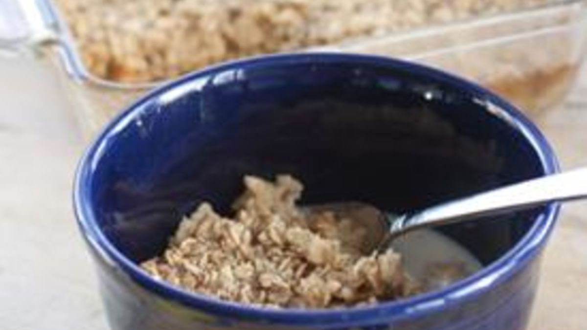 Eggnog Oatmeal