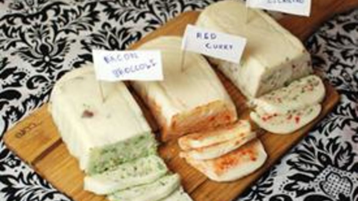 Flavored Cheddar Cheese Blocks