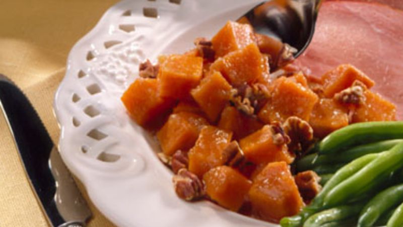 Sweet Potatoes with Applesauce Recipe - BettyCrocker.com