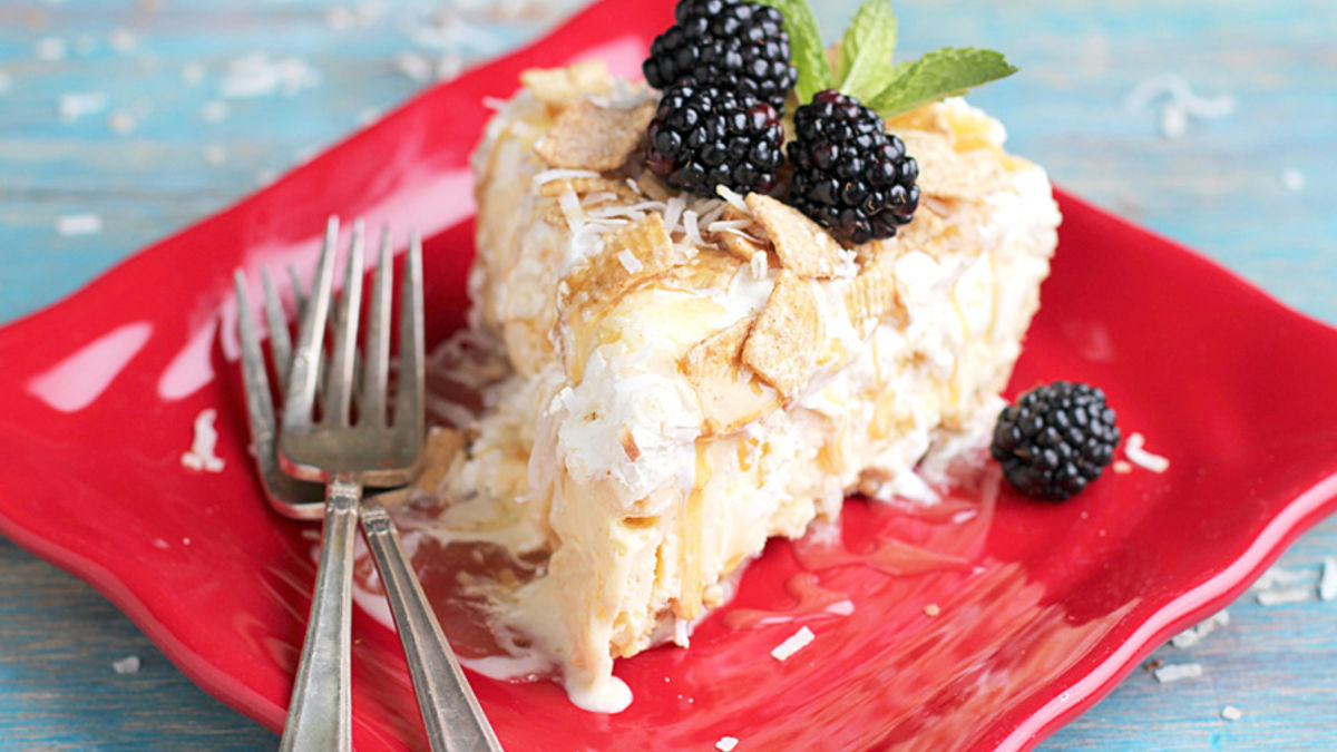 Cinnamon Toast Crunch® Ice Cream Pie