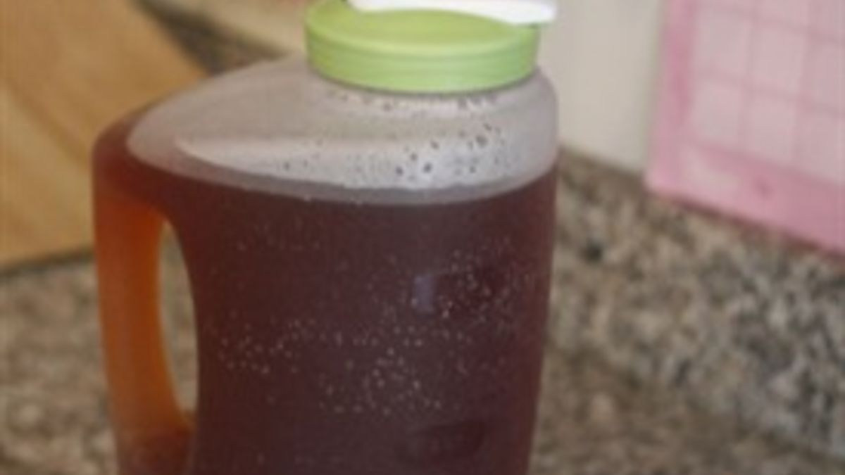 Easy Mango Iced Tea
