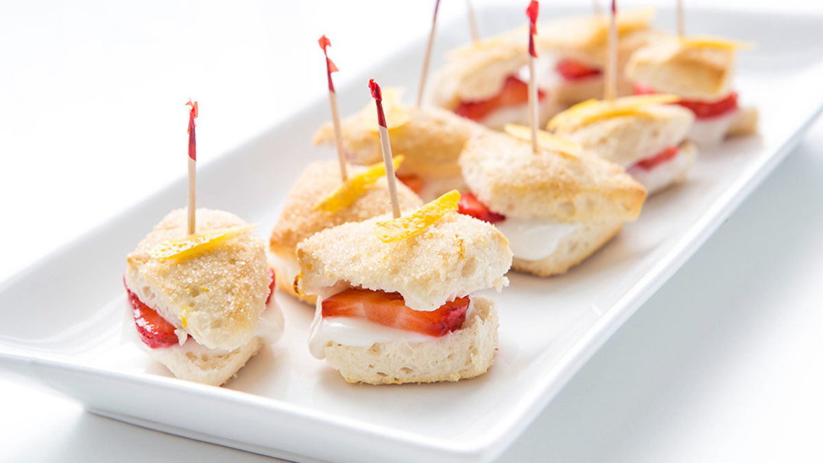 Lemon Sugar Shortcake Bites