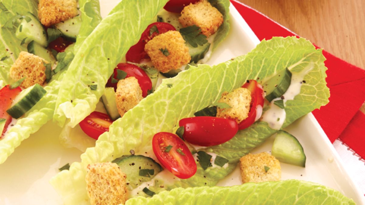 Caesar Salad Bites