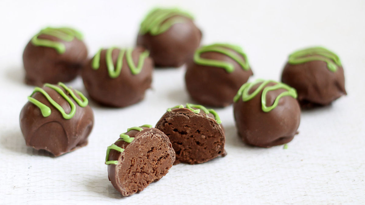 Chocolate Mint Truffles
