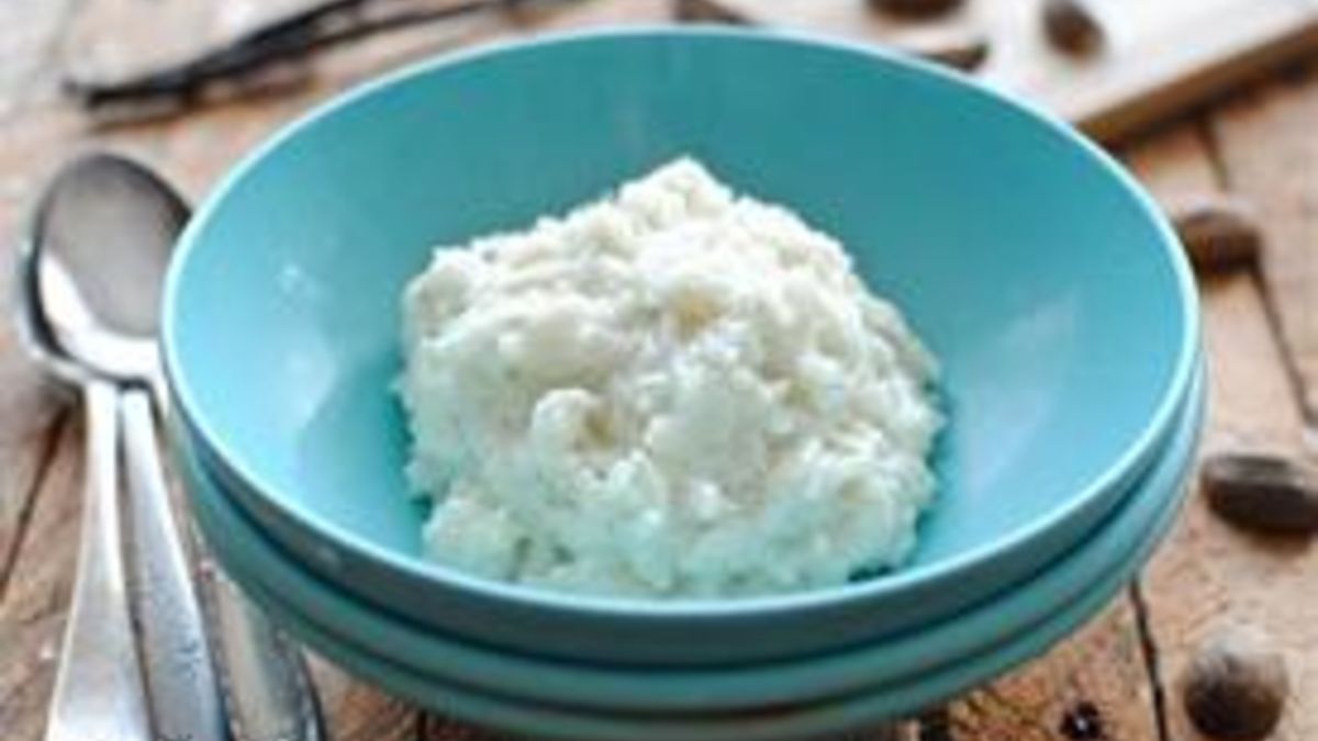 Vanilla Bean and Nutmeg Rice Pudding
