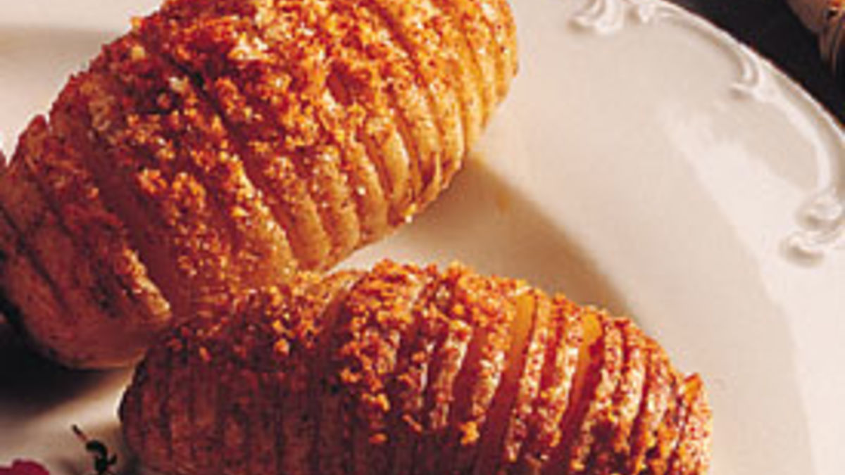 Swedish Hasselback Potatoes