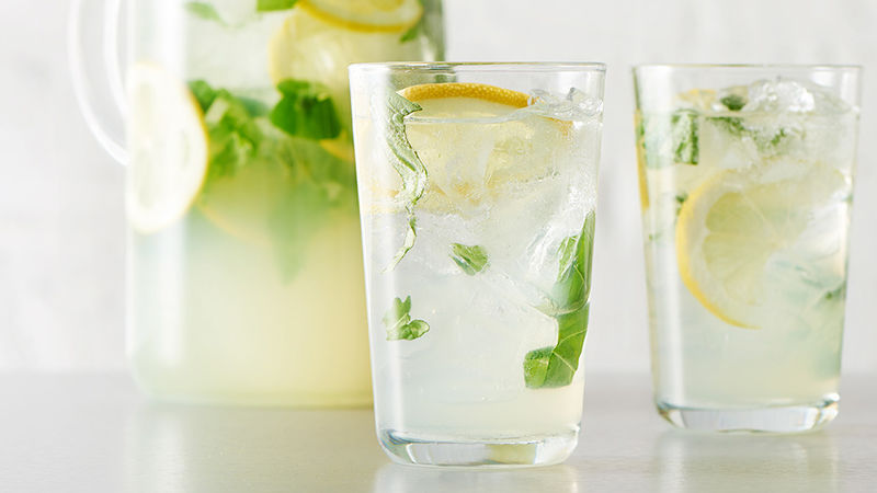Basil Lemonade Punch