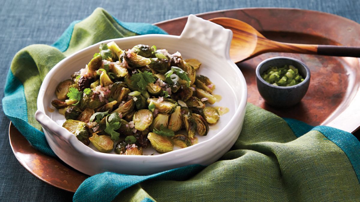 Warm Brussels Sprouts Salad