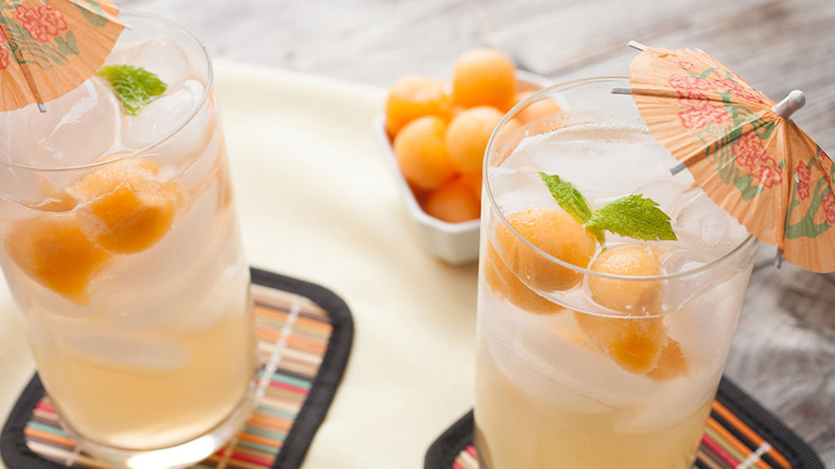 Cantaloupe Mojito