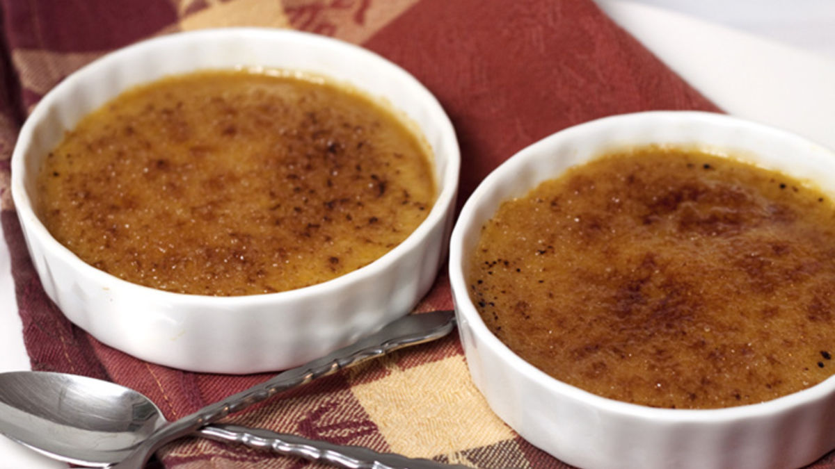 Pumpkin Crème Brûlées