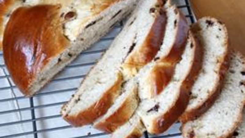 Triple Chocolate Chip Challah Recipe - Tablespoon.com