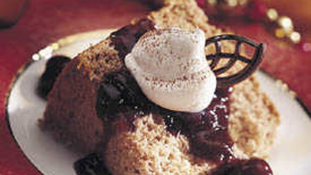 Chocolate-Cherry Angel Cake