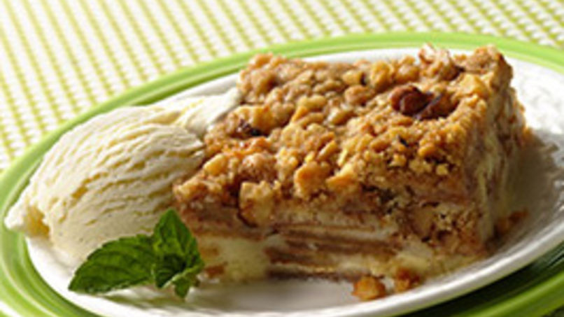 Easy French Apple Dessert Squares