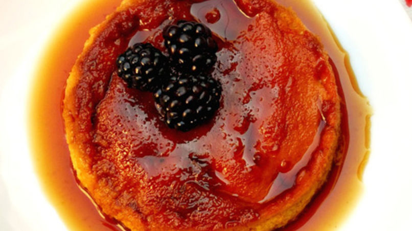 Flan de Elote (Maíz)