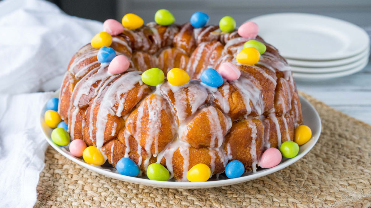 Easter Egg Monkey Bread
