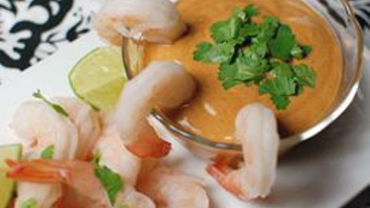 Honey Chipotle Lime Shrimp Cocktail