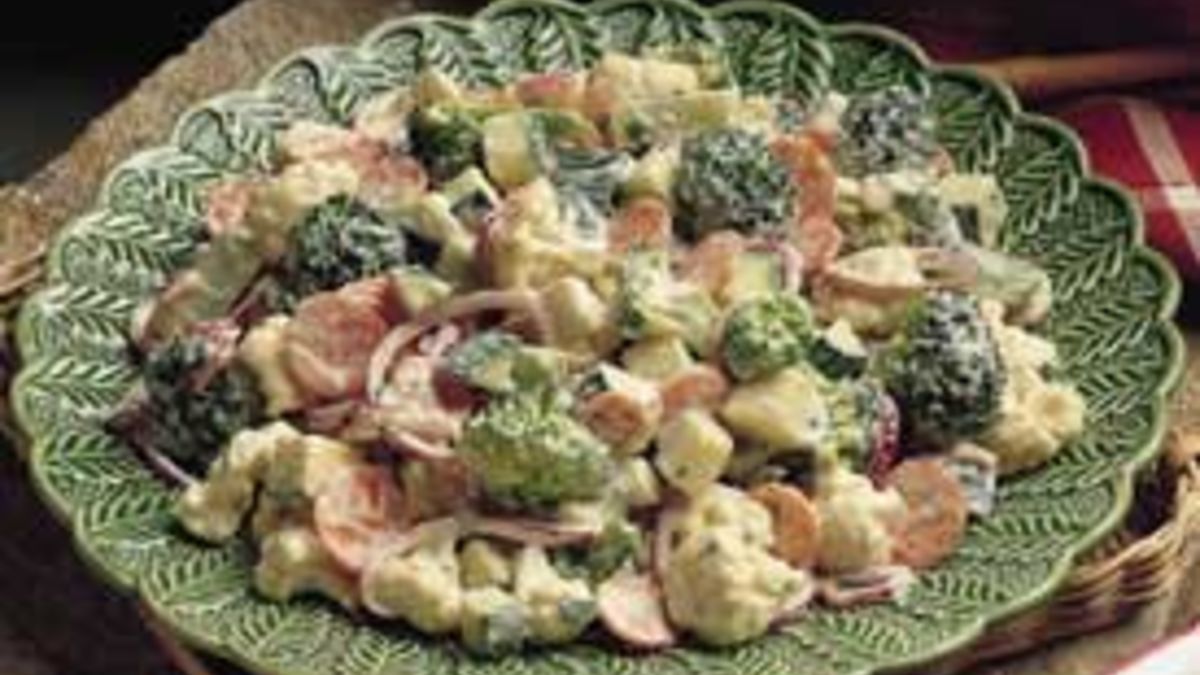 Parmesan-Basil Vegetables