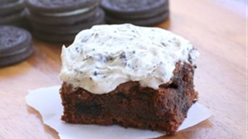 Cookies and Cream Brownies Recipe - Tablespoon.com