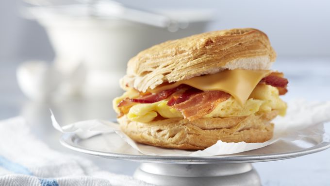 How to Make Bacon, Egg and Cheese Biscuit Sandwiches Video
