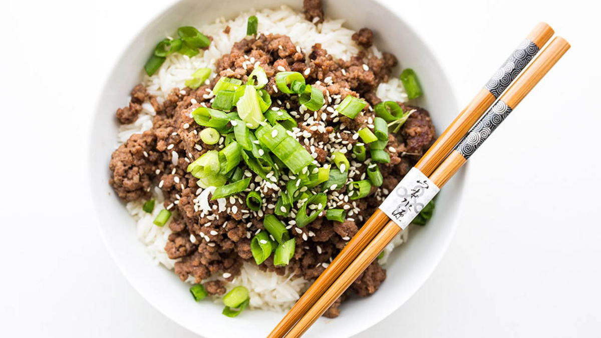 Simple Korean Ground Beef Bulgogi