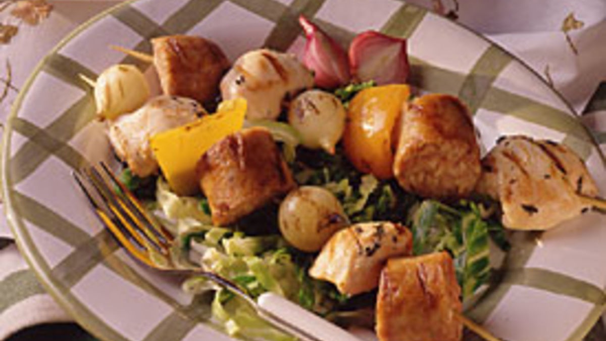 Design-Your-Own Kabobs with Fruit Sauces