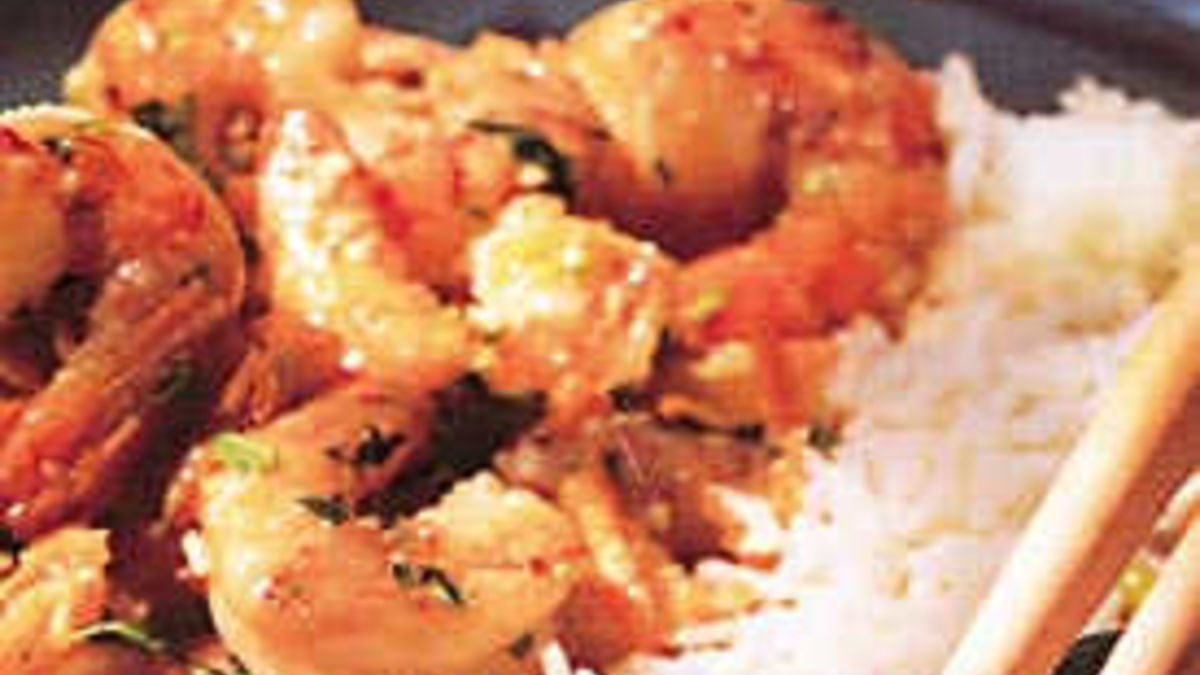 Spicy Garlic Shrimp