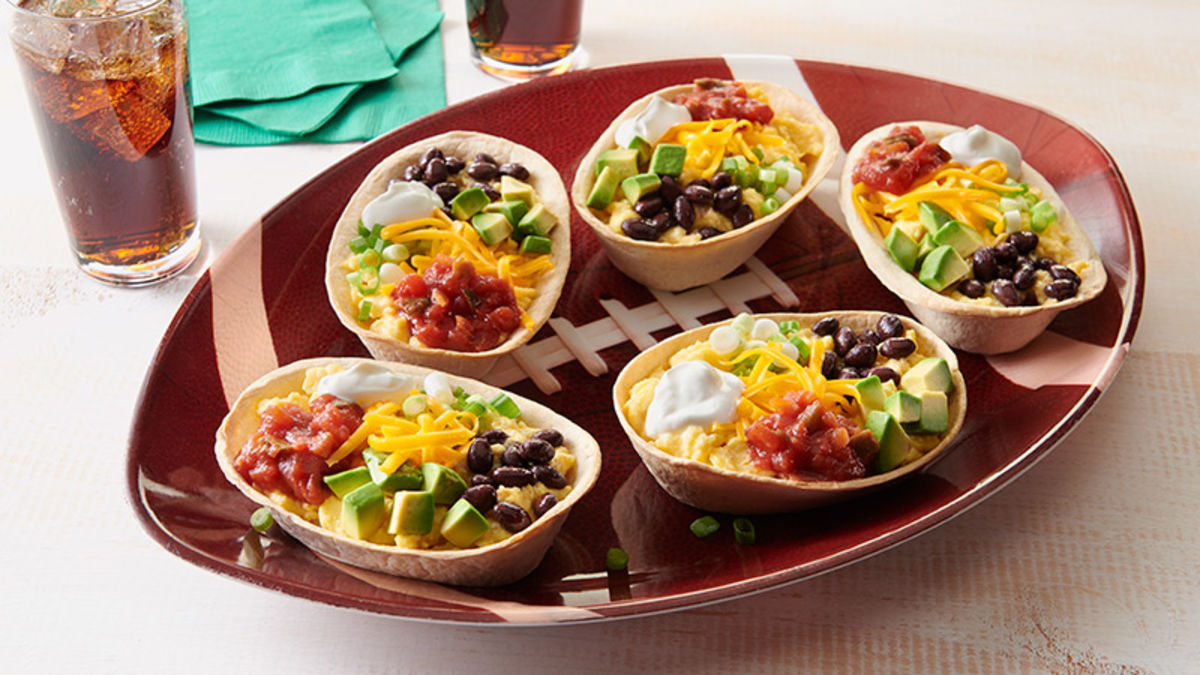 Loaded Game Day Breakfast Tacos
