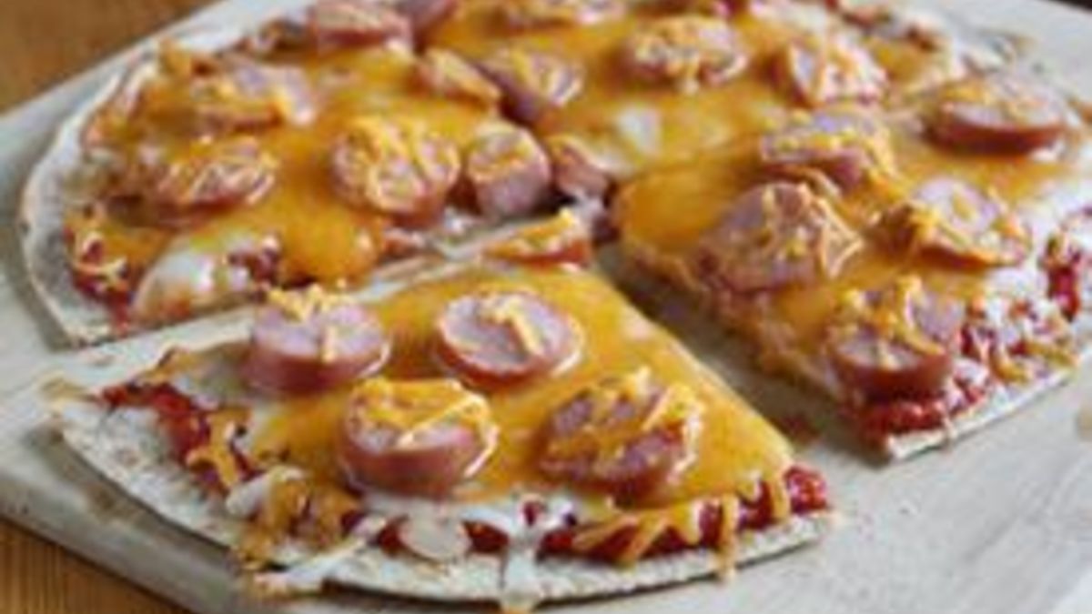 Hot Dog Skillet Pizza