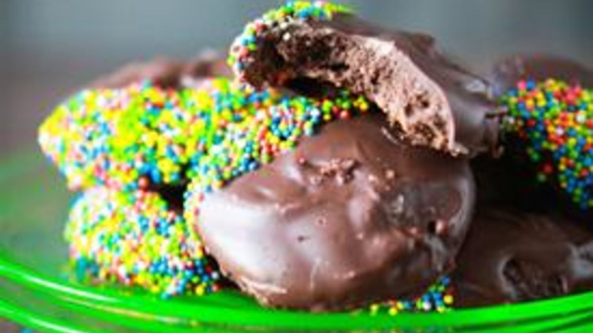 Homemade Mint Thin Cookies