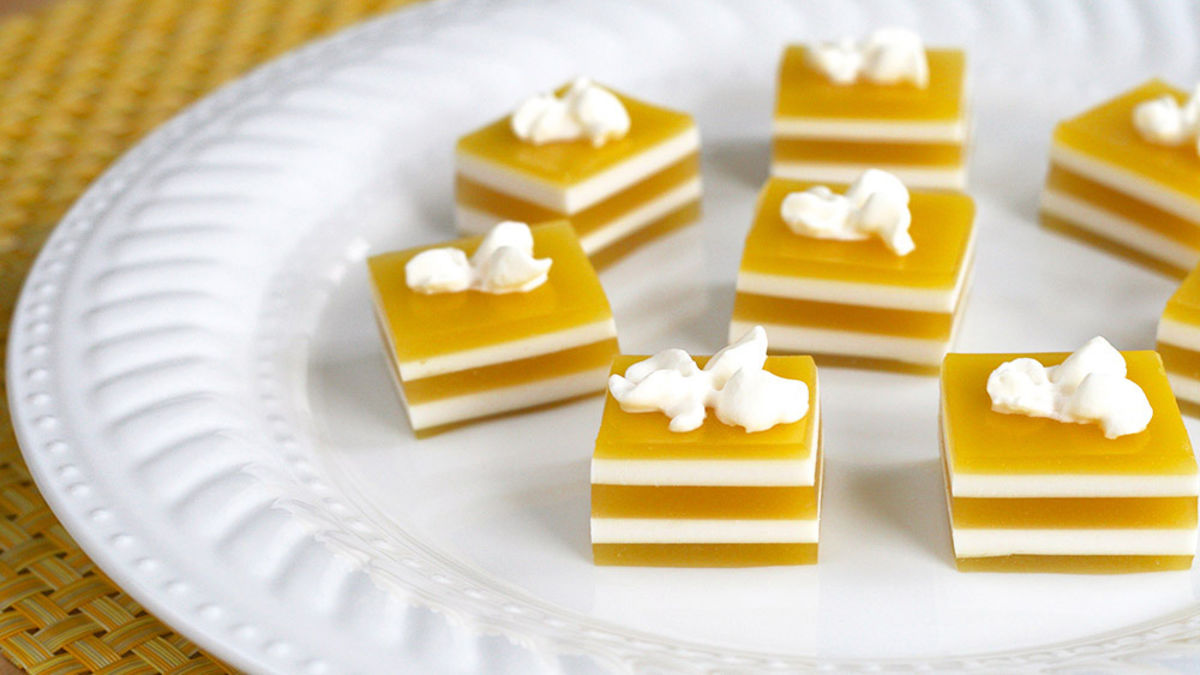 Piña Colada Jello Shots