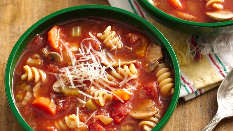 Slow Cooker Vegetable Minestrone